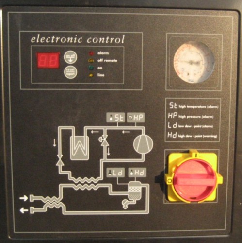 Dryer for compressed air used Hiross NCX 150 - Plastin Gold